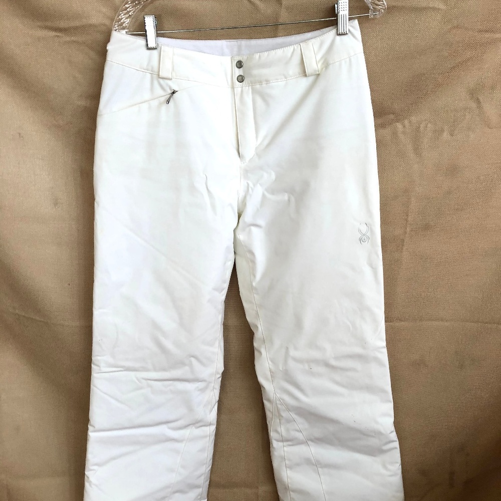 SPYDER Snow pants - white (10S)